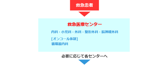 救急医療センター診療体制
